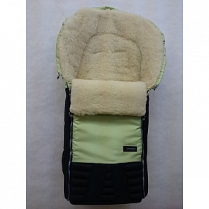 Спальный мешок в коляску №16 из серии Snowman, цвет – салатовый (Womar, 00-0013365 _6 салатовый)